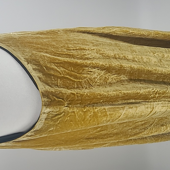 Urban outfitters mustard yellow tie back maxi dress small - Picture 9 of 12